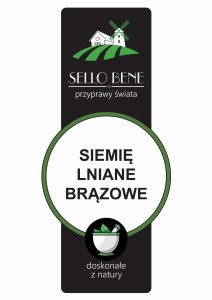 Siemię lniane brązowe 300g