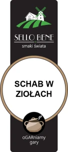 Przyprawa Schab w ziołach 30g/100g